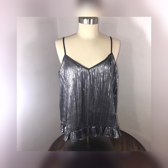 Anthropologie Amelie Beaded cami top - Picture 2 of 7